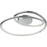 NOVA LUCE stropní svítidlo PLASENCIA chromovaný hliník a akryl LED 27W 230V 3000K IP20 81007201