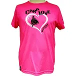 R-SPEKT Tričko Carp Love Dětské Fluo Pink - 11/12 let