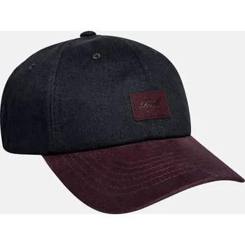Kšiltovka REELL kšiltovka - Arc Suede Cap Black (120)