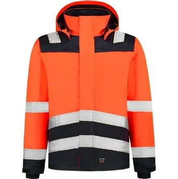 pracovní bunda TRICORP | Midi Parka High Vis Bicolor - fluorescenční oranžová / 3XL / 3XL / oranžová