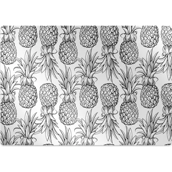 Podložka pod nábytek Podložka pod kolečkovou židli ananasy
