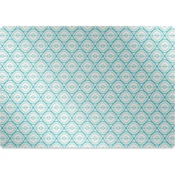 Podložka pod nábytek Ochranná podložka pod židli retro pattern