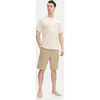 Pánské tričko INDICODE T-Shirt Carlsin 41-121 Béžová Regular Fit XL