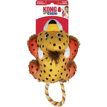 Hračka pro psa Hračka KONG Cozie Tuggz gepard (S/M) 26,7x16,5cm