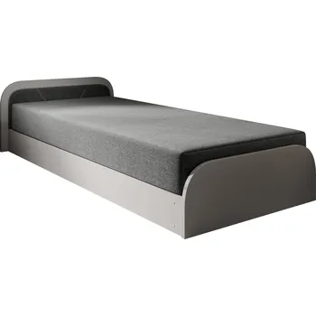 Postel Postel 90 Parys - levá varianta - ELTAP Sawana 21 - šedá 90x55 cm