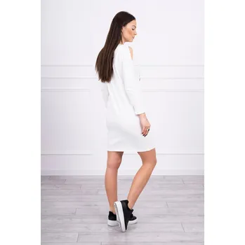 Dámské šaty Elegantní dámské šaty s potiskem a průstřihy K-Fashion, UNI i519_17034-U