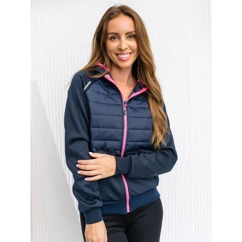 Dámská bunda Tmavě modrá dámská sportovní přechodová bunda Bolf KSW4009A1 - M