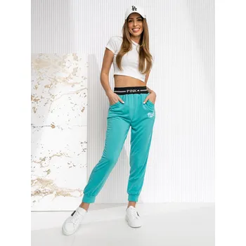 Dámské kalhoty Zelené dámské tepláky Bolf YY302NM - S/M