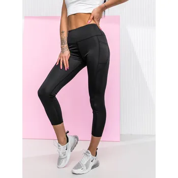 Oblečení a móda Černé dámské legíny Bolf XL002 - L