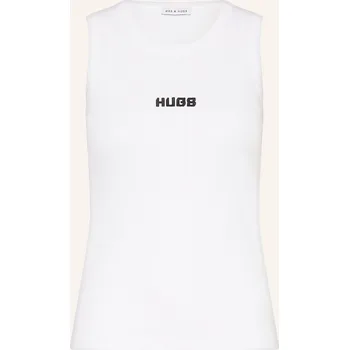 Mrs & Hugs Dámský Top, bílá, 38