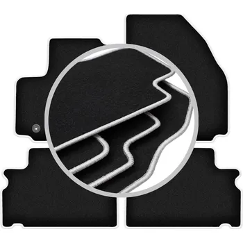 autokoberec Velurové autokoberce Wielganizator 3 ks