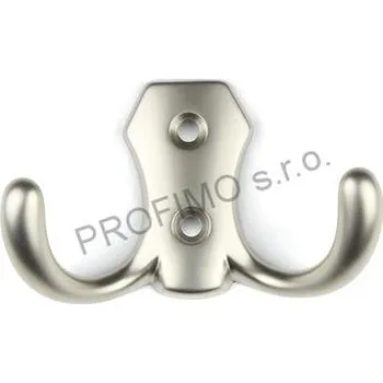 Věšák Věšák-Davos satin nikl+šroubky (Věšák-Davos satin nikl+šroubky)