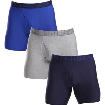 Boxerky Under Armour 3PACK pánské boxerky vícebarevné (1383884 410) M
