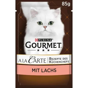 Gourmet A la Carte losos na jemné zahradní zelenině 26 × 85 g