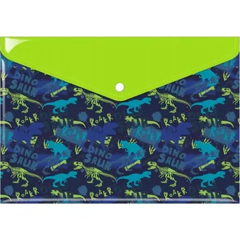 Obálková složka BIUROWA na dokumenty a osobní spisy A4 PP Dinosaurus Biurfol