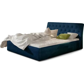 Postel Čalouněná postel do ložnice 200 Milano (kovový rošt, plynové písty, úložný prostor) - ELTAP kronos 09 220x100 cm