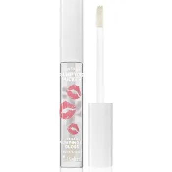 Lesk na rty theBalm Plump Your Pucker Lip Gloss lesk na rty pro větší objem odstín Buck-a-Roo 2.7 ml