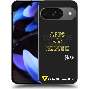 Pouzdro na mobilní telefon Picasee silikonový černý obal pro Google Pixel 9 - Kazma - TOHLE JE ŽIVOT A NIC VÍC NEBUDE