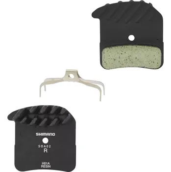 Brzda na kolo SHIMANO destičky brzd SH H03A polymer s pružinou +chladič