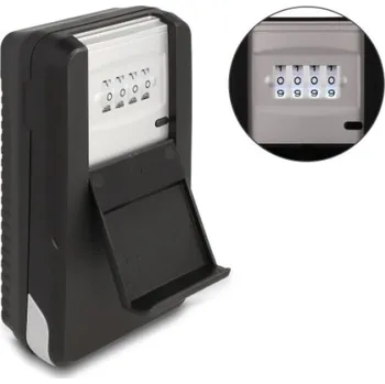 kabelová chránička Delock Klíčový sejf na skladování klíčů, s kombinačním zámkem, k montáži na stěnu 20932