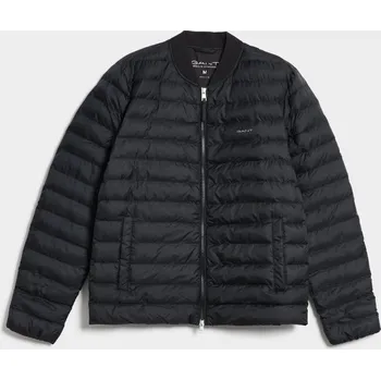 Pánský bomber BUNDA GANT LIGHT PADDED BOMBER JACKET BLACK