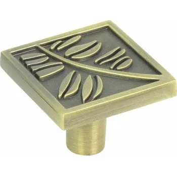 Nábytková Úchytka Knopka HNĚDÁ