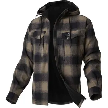 Rybářské oblečení Zateplené bunda Geoff Anderson Ezmar2+ s kapucí dlouhý rukáv zelená Variant: Velikost: XL