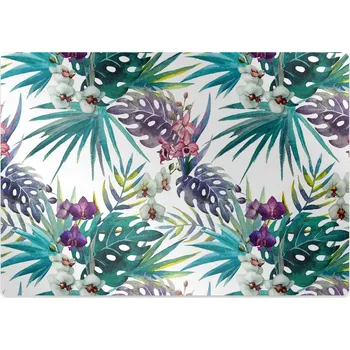 Podložka pod nábytek Podložka pod kancelářskou židli tropické listy