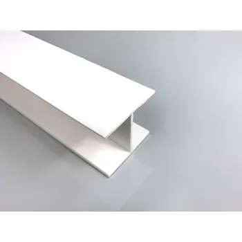 Stavební profil PP H-profil bílý, Paneltim, 50x64x64x4 mm, 3 m