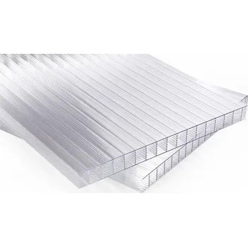 Polykarbonátová deska Corplex Polykarbonátová deska čirá 20mm 7W (sedmistěnná) 2,1 x 4 m
