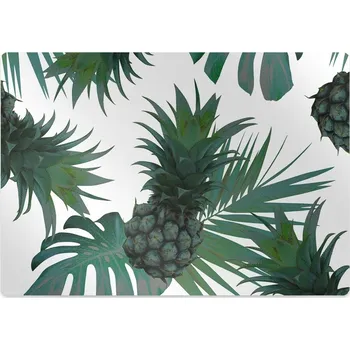 Podložka pod nábytek Podložka pod kolečkovou židli zelené ananasy