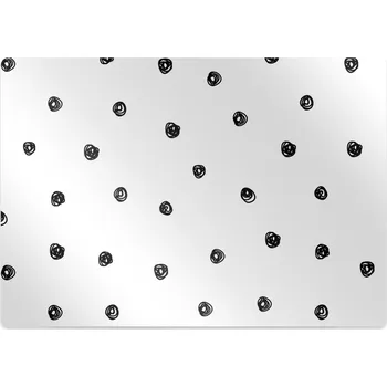 Podložka pod nábytek Podložka pod kancelářskou židli černé tečky