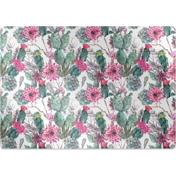 Podložka pod nábytek Ochranná podložka pod židli sukulenty