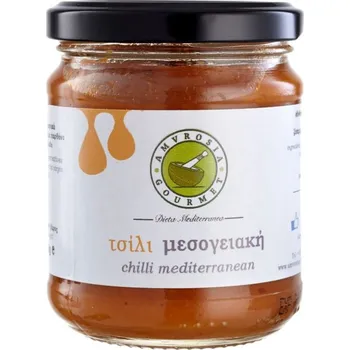 Rostlinná pomazánka Simply Greek | Středomořská chilli omáčka s intenzivní a výraznou chutí chilli papriček - 200 g