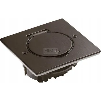 Elektrická zásuvka Hermetická Elektrická zásuvka Legrand šedá 1 ks s uzemněním IP44