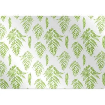 Podložka pod nábytek Podložka pod kolečkovou židli otisky kapradiny