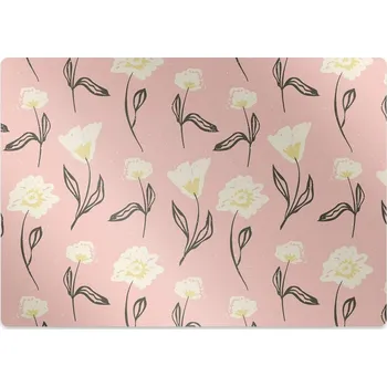 Podložka pod nábytek Ochranná podložka pod židli jemné květy