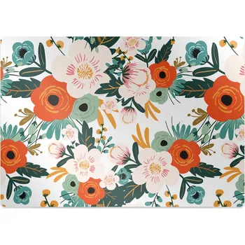 Podložka pod nábytek Podložka pod kolečkovou židli barevné květiny