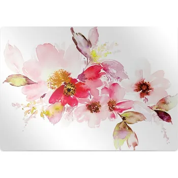 Podložka pod nábytek Ochranná podložka pod židli pastelové květiny