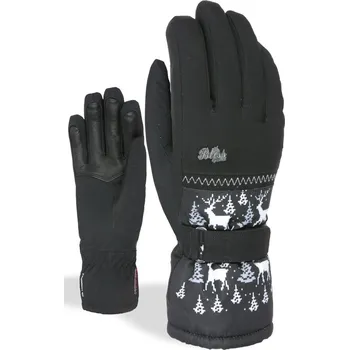 Rukavice Dámské rukavice Level Venus W Pk Black 8174LG.43 25/26 S/M