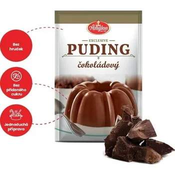 Čokoláda Amylon Exclusive puding čokoládový 45g