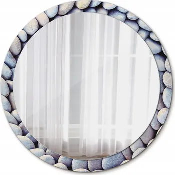Zrcadlo Moderní Zrcadlo Mořské kameny kolem 100 cm