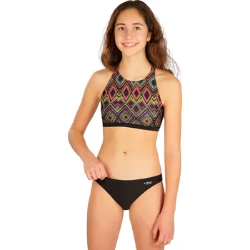 Dívčí plavky Dívčí plavkové kalhotky bokové 50588 LITEX 152