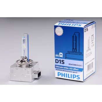 Autožárovka výbojka xenonová D1S 85V 35W PK32d-2 WhiteVision 2.gen PHILIPS