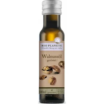 Rostlinný olej Bio Planète Olej z pražených vlašských ořechů 100 ml bio