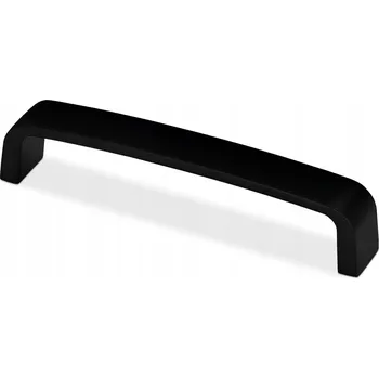 Nábytkové kování ÚCHYTKA NA NÁBYTEK ÚCHYTKA NA KUCHYŇSKOU SKŘÍŇKU ÚCHYTKA NA ZÁSUVKY ČERNÁ 128MM