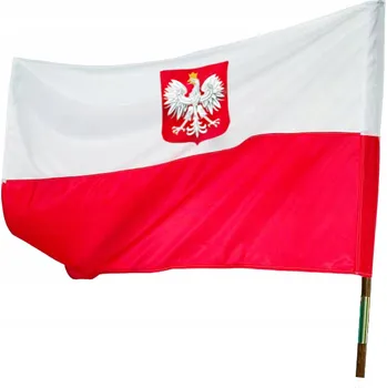 Obraz Vlajka Polský ManufakturaFlag 112x70 cm 100% polyester OEKO-TEX