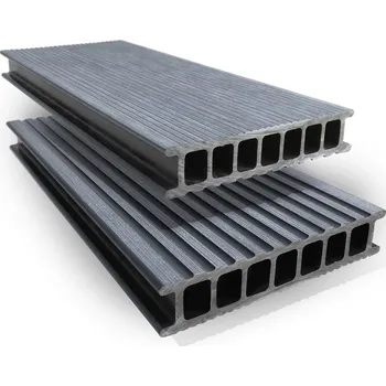 Terasové prkno Deceuninck Prkno terasové dřevoplastové Twinson Terrace odstín břidlice , břidlice (28 x 140 x 3000mm)