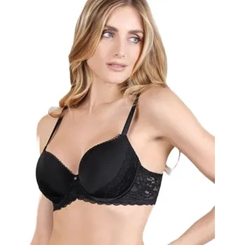 Podprsenka Leilieve 4100 černá dámská podprsenka push-up Barva: černá, Velikost: 75C