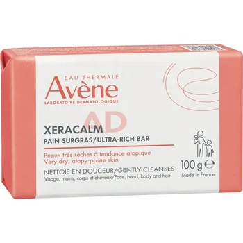 Mýdlo Avène XeraCalm A.D Ultra vyživující mycí kostka 100 g